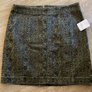 Free People Modern Femme Mini Skirt